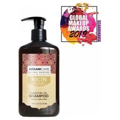Arganicare Arganicare Castor Oil Szampon stymulujący porost włosów 400 ml
