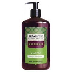 Arganicare Arganicare Macadamia Szampon do suchych i zniszczonych włosów 400 ml