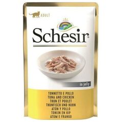 Schesir SCHESIR KOT sasz.85g TUŃCZYK KURCZAK w galaretce