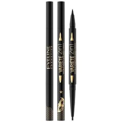 Eveline EVELINE Variete 2w1 Double Effect EYELINER I KREDKA wodoodporny