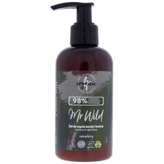 4organic 4ORGANIC_Mr Wild Żel do mycia brody i twarzy Korzenno-Cytrusowy 200ml