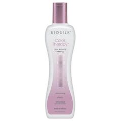 Biosilk BIOSILK_Color Therapy Cool Blonde Shampoo szampon do włosów rozjaśnionych i z pasemkami nadający chłodny odcień 355ml