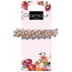 Glamour GLAMOUR_Spinka automatyczna do włosów z kryształkami