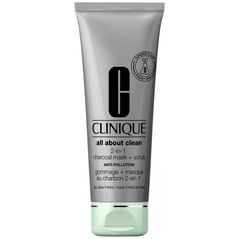 Clinique CLINIQUE_All About Clean 2-in-1 Charcoal Mask + Scrub oczyszczająca maseczka do twarzy 100 ml