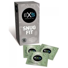 EXS EXS_Snug Fit Condoms dopasowane prezerwatywy 12szt.