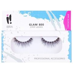 Ibra IBRA_Para sztucznych rzęs na pasku Glam 800 Black