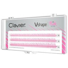 Clavier CLAVIER_Vshape kępki rzęs Pink