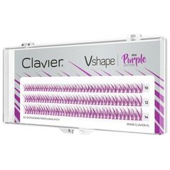 Clavier CLAVIER_Vshape kępki rzęs Purple