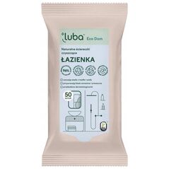 Luba LUBA_Eco Dom naturalne ściereczki czyszczące Łazienka 50szt