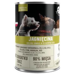 Pet Republic PIES puszka JAGNIĘCINA sos /6 400g