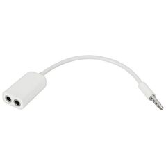 Złącze Jack 3.5/2x3.5 stereo z przewodem LX4074/K