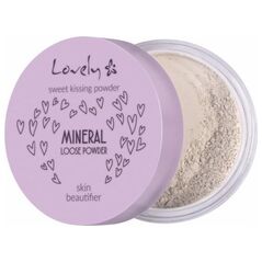 Lovely LOVELY_Sweet Kissing Powder Mineral Loose Powder Skin Beautifier transparentny silnie matujący fikser mineralny do twarzy 5,5g
