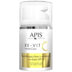 Apis Re-Vit C Home Care SPF15 rewitalizujący krem z witaminą C na dzień 50ml