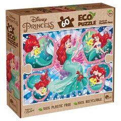 Lisciani LISCIANI DISNEY PUZZLE EKO DWUSTRONNE MAŁA SYRENKA 60 EL.