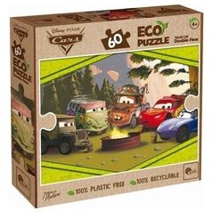 Lisciani LISCIANI DISNEY PUZZLE EKO DWUSTRONNE AUTA 60 EL.