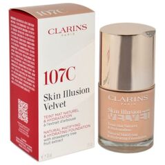 Clarins CLARINS SKIN ILLUSION VELVET FOUNDATION 107C 30ML