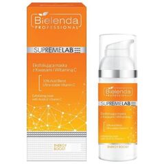 Bielenda BIELENDA PROFESSIONAL_SupremeLab Energy Boost Exfoliating Mask With Acids &amp| Vitamin C eksfoliująca maska z kwasami i witaminą C 50g