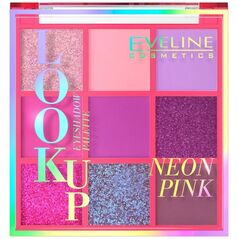 Eveline EVELINE_Look Up Neon Pink paleta 9 cieni do powiek 10,8g