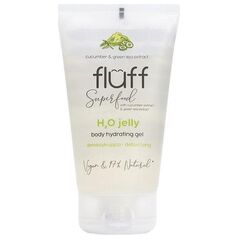Fluff Super Food H2O Jelly Body Hydrating Gel detoksykująca woda w żelu Ogórek i Zielona Herbata 150ml