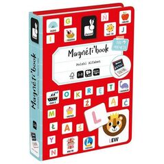 Janod Magnetyczna układanka Polski Alfabet Magnetibook, Janod