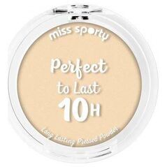 Miss Sporty MISS SPORTY_Perfect To Last 10h długotrwały puder w kamieniu 010 Porcelain 9g