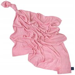 Babyboom Pielucha bambusowa 75x75cm Bocioland jednolity różowy