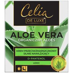 Celia Celia De Luxe Aloe Vera Lekki Krem przeciwzmarszczkowy silnie nawilżający na dzień i noc 50ml