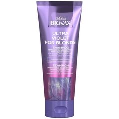 L'BIOTICA_Biovax Ultra Violet For Blonds Shampoo intensywnie regenerujący szampon tonujący do włosów blond i siwych 200ml