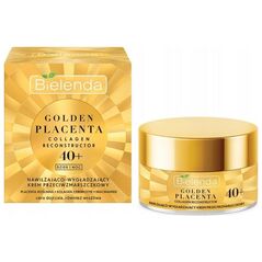 Bielenda Golden Placenta 40+ Nawilżająco - Wygładzający Krem przeciwzmarszczkowy na dzień i noc 50ml