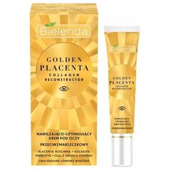 Bielenda Bielenda Golden Placenta Nawilżająco - Liftingujący Krem pod oczy przeciwzmarszczkowy 15ml
