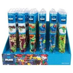 Plus Plus PLUS PLUS DISPLAY TUBY MIX DINOZAUR?W -24 TUBY