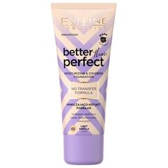 EVELINE KOLOROWKA Eveline Better Than Perfect Podkład nawilżająco-kryjący nr 02 Light Vanilla 30ml