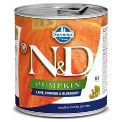 Farmina Farmina N&D Pumpkin Grain Free canine LAMB, PUMPKIN & BLUEBERRY ADULT KARMA MOKRA 285g