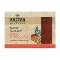 Sattva MYDŁO W KOSTCE DO CIAŁA MANGO 125 g - SATTVA