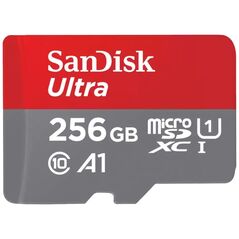 Karta SanDisk Ultra MicroSDXC 256 GB Class 10 UHS-I/U1 A1  (SDSQUAC-256G-GN6MA)