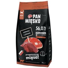 Pan Mięsko PAN MIĘSKO Wołowina z jeleniem M 1,6kg dla kota
