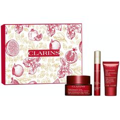 Clarins CLARINS SET (SUPER RESTORATIVE DAY CREAM 50ML + SUPER RESTORATIVE REMODELLING SERUM 10ML + SUPER RESTORATIVE NIGHT CREAM 15ML)