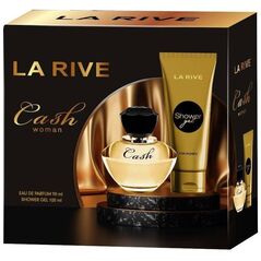 La Rive La Rive for Woman Zestaw prezentowy Cash (woda perfumowana 90ml+żel pod prysznic 100ml)