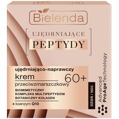 Bielenda Ujędrniające Peptydy 60+ Ujędniająco-Naprawczy  Krem przeciwzmarszczkowy na dzień i noc 50ml