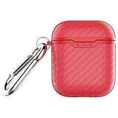 Beline Beline AirPods Carbon Cover Air Pods 1/2 czerwony /red
