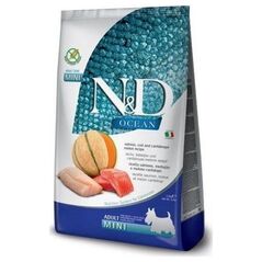 Farmina FARMINA N&D OCEAN DOG SALMON, COD & CANTALOUPE MELON ADULT MINI 2,5kg