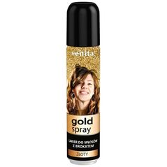 Venita Lakier do włosów z brokatem Złoty 75ml