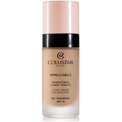Collistar COLLISTAR IMPECCABILE LONG WEAR FOUNDATION SPF 15 4N - SAND 30ML