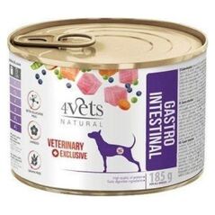 4Vets 4VETS NATURAL - Gastro Intenstinal Dog 185g