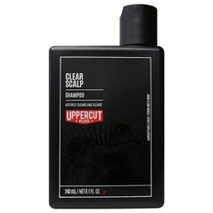 UPPERCUT DELUXE Uppercut Deluxe Clear Scalp Shampoo - Przeciwłupieżowy szampon do włosów, 240ml