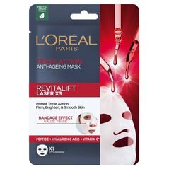 L’Oreal Paris LOREAL_Revitalift Laser X3 przeciwzmarszczkowa maska w płachcie o potrójnym działaniu 28g