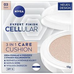 Nivea Expert Finish Cellular 3in1 Care Cushion krem-podkład w poduszce SPF15 03 Dark 15 ml