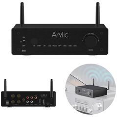 Arylic Arylic B50 Multi Wejściowy Wzmacniacz Audio z Odbiornikiem i Nadajnikiem Bluetooth
