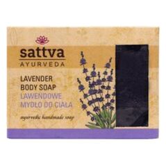 Sattva Body Soap indyjskie mydło glicerynowe Lavender 125g