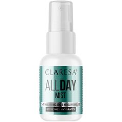 Claresa Nawilżająco-Odświeżająca Mgiełka do twarzy All Day Mist 50 ml